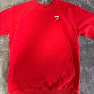 Gymshark Men’s Crewneck Sweatshirt – Red